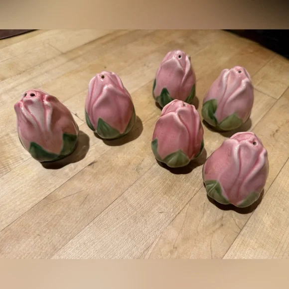 Vintage Franciscan Desert Rose Salt & Pepper - Picture 3 of 4